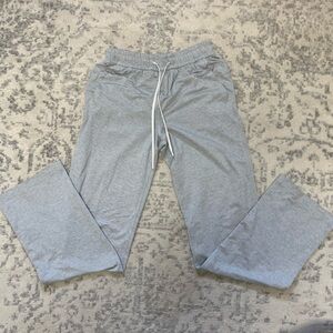 NWOT Lululemon Soft Jersey Straight-Leg Gray Sweatpants